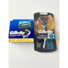 Бритвенный набор Gillette Fusion ProShield Chill / ProGlide Chill (1 станок и 9 сменных картриджей)