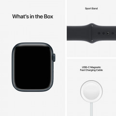 Смарт-годинник Apple Watch Series 7 GPS 45 мм Midnight