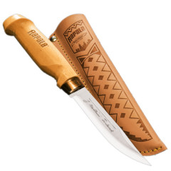 Мисливський фінський ніж із шкіряним чохлом Rapala Classic Birch Collection  (11,5 см)