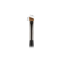 Кисть для брів і тіней, ворс соболь скошена 217 Nastelle Cosmetics