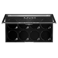 NYX Empty Pro Palette 01 is a refill palette for powders and blushes.