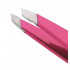 Пинцет для бровей Tweezerman Petite Mini Slant оттенок Neon Pink, мини размер