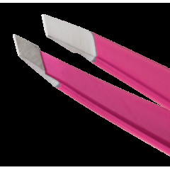 Пинцет для бровей Tweezerman Studio Collection Pink Perfection Slant Tweezer
