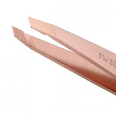 Пинцет для бровей Tweezerman Studio Collection Rose Gold Slant Tweezer