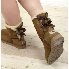 Уги зі стрічками UGG Australia Bailey Bow Chestnut (розмір 39)