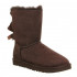 Угги с лентами UGG Australia Bailey Bow Chocolate (размер 39)