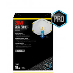 Респіратор (захисна маска лицьова) 3M™ 8511 Respirator with Cool Flow™ Valve (1 шт)