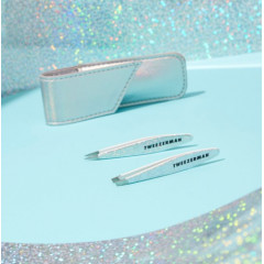 Набір пінцетів для брів Tweezerman Metallic Collection HOLLYGRAPHIC Mini Set Tweeze