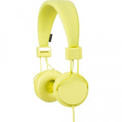 Yellow Urbanears Plattan headphones