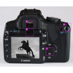Зеркальный фотоаппарат Canon EOS 400D body без объектива