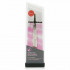 Пінцет з скошеним наконечником Tweezerman Studio Collection Etched Roze Slant Tweezer