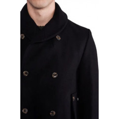 Чоловіче вовняне пальто Mackinaw Natural Selection Denim Англія, розмір xs