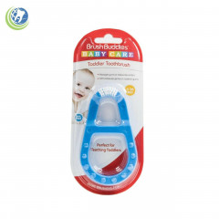 Toothbrush teether for babies Brush Buddies 3-36 months New Baby Care Relief Blue