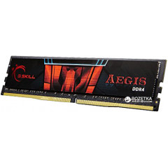 G.Skill DDR4-2400 8192MB PC4-19200 Aegis (F4-2400C15S-8GIS) is a type of RAM memory.