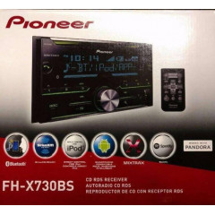 Магнітола Pioneer FH-X730BS RB Double 2 DIN, CD Bluetooth + пульт
