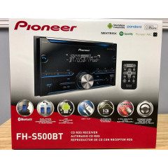 Магнітола Pioneer FH-S500BT 2-DIN Bluetooth In-Dash CD/AM/FM