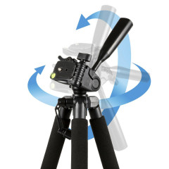 Ultimaxx UM-TR57 portable tripod 57 inches for digital SLR cameras in a case.