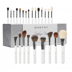 Morphe X Jaclyn Hill The Collection + case: of makeup brushes.