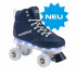 Roller skates with LED lights Hudora Blue, size 37-38.