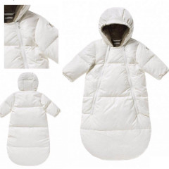 Конверт півсезонний для малюків United Colors of Benetton Італія, розмір 62 см, білий.