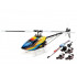 The helicopter is a radio-controlled toy Align T-Rex 250 PRO DFC Combo.