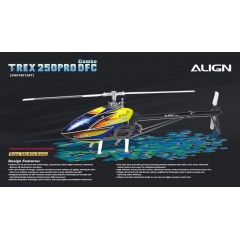 Вертоліт радіокерований іграшка Align T-Rex 250 PRO DFC Combo