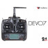 Remote control for the Walkera Devo F7 quadcopter with FPV screen.