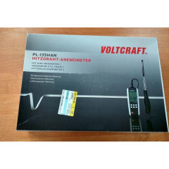 Термоанемометр VOLTCRAFT PL-135HAN (0,1 - 25 м/с; 0-99999 м3/хв; 0 - 50 С)