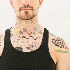 Набір наклейок-татуювань для Хеллоуіна від Jessica Hische Tattly, 313 штук