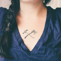 Набір наклейок-татуювань для Хеллоуіна від Jessica Hische Tattly, 313 штук