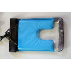 Водонепроницаемый чехол для телефона Travelon Clear View, синий