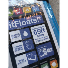 Водонепроницаемый чехол для телефона Travelon Clear View, синий