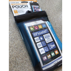 Водонепроницаемый чехол для телефона Travelon Clear View, синий