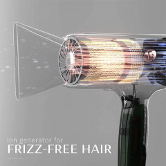 T3 Cura Luxe hair dryer, professional and ionizing, with auto-pause sensor.