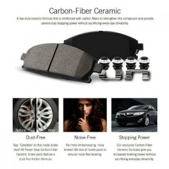 Колодки передні керамічні Power Stop Evolution Z23-1107 на VW і Audi