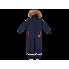 Комбинезон зимний Mini Rodini Expedition Alaska Overall Dark Blue, Темно-синий, рост 116
