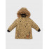 Куртка зимова Mini Rodini Expedition Siberia Jacket Beige, Бежевий, зростання 104/110