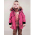 Куртка зимняя Mini Rodini Expedition Siberia Aop Jacket Pink, Розовый, рост 92/98