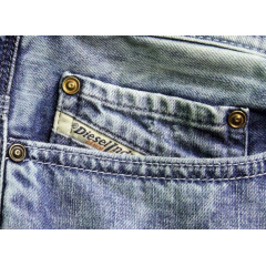 Джинси чоловічі Diesel Men's Safado 0888j Regular Slim Straight Jeans W34/L32 Size 10