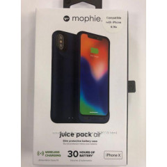 Чехол-аккумулятор Mophie Juice Pack Air 1720mAh Black iPhone X, XS