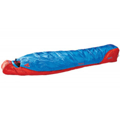 Спальний мішок з капюшоном (спальник) Eddie Bauer Igniter 20° Synthetic Sleeping Bag Синій з червоним