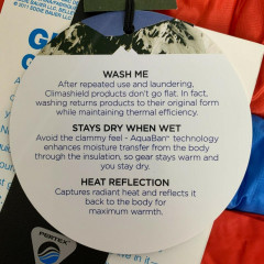 Спальний мішок з капюшоном (спальник) Eddie Bauer Igniter 20° Synthetic Sleeping Bag Синій з червоним