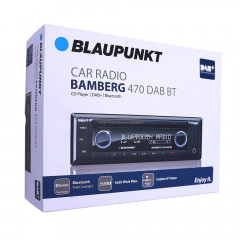 Автомагнітола Blaupunkt Bamberg 470 DAB BT - автомагнітола з функціями DAB / Bluetooth / CD / MP3 / USB для автомобіля.
