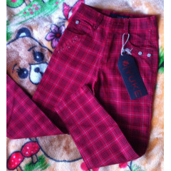 Стильні завужені штани для дівчинки Yuke, ріст 110, 116, 122