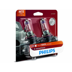 Philips H11 XVB2 XremeVision Upgrade hal bulbs for headlights.