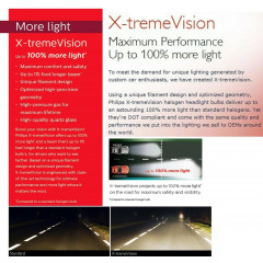 Галогенні лампи для фар PHILIPS H11 XVB2 X-tremeVision Upgrade