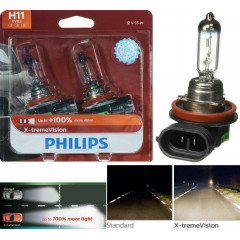 Галогенні лампи для фар PHILIPS H11 XVB2 X-tremeVision Upgrade