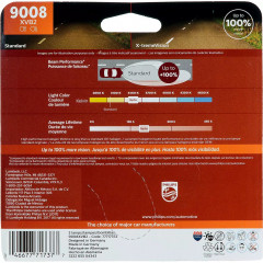 Галогенові лампи для фар PHILIPS9008XV X-treme Vision До 100% більше світла13