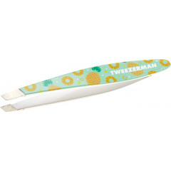 Пінцет для брів Tweezerman Mini Slant Tweezer Pattern Prints - Pineapple Punch