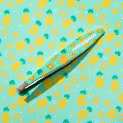 Пінцет для брів Tweezerman Mini Slant Tweezer Pattern Prints - Pineapple Punch